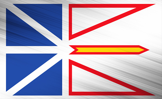 Canadian provincial flag of Newfoundland and Labrador