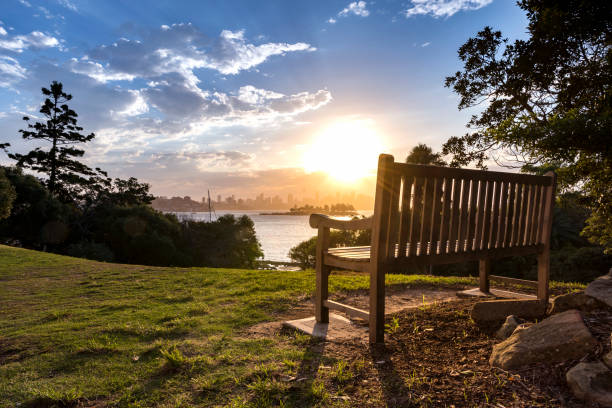istock Sunset over the city 651244042