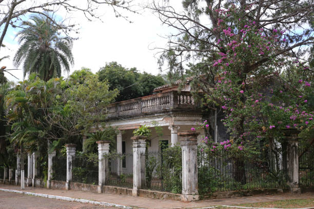 istock Old colonial building in Aregua, Paraguay 651254776