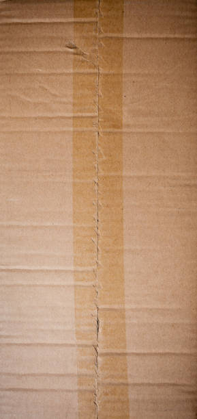 istock Sealed carboard box with brown packing tape 651255018