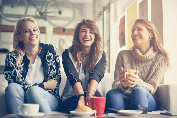 istock Funny girls. 651311860