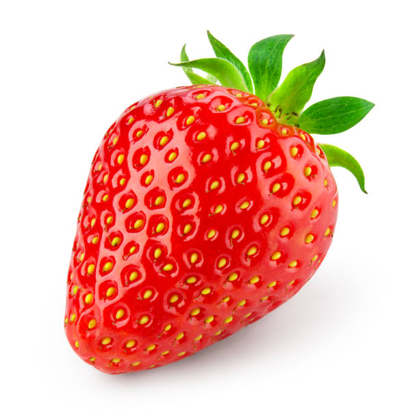 istock Strawberry isolated on white background. With clipping path. 651322278