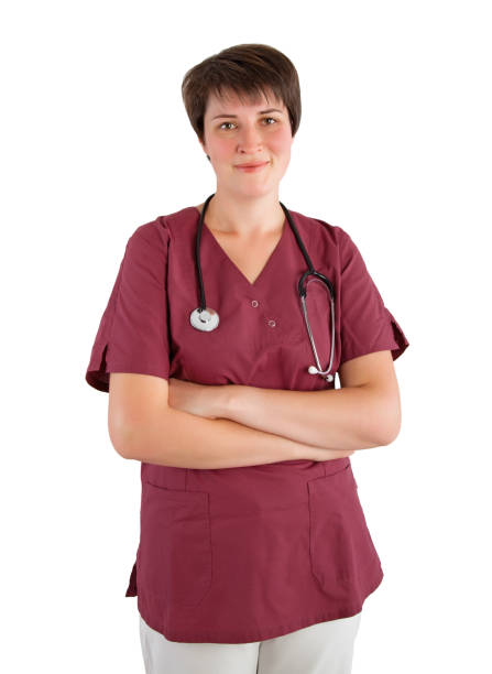 istock doctor woman with a stethoscope 651322348