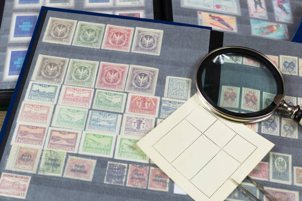 istock Postage stamps - philatelic collection. 651396984