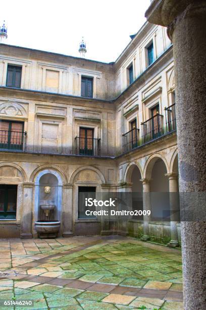 Escorial Spain February 21 2013 The Monastery Escorial The Monastery The Palace And The Residence Of The King Of Spain Philip Ii It Is Located In An Hour Of Driving From Madrid At The Foot Of Mountains Of Sierradegvadarrama Stock Photo - Download Image Now