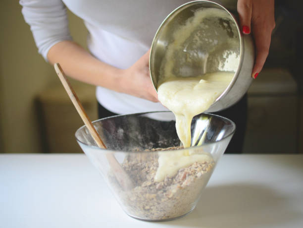 istock Woman hands making healthy biscuits  - Home made holliday cookies preparation set 651447000