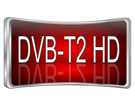 red DVB-T2 HD ( Digital Video Broadcasting )