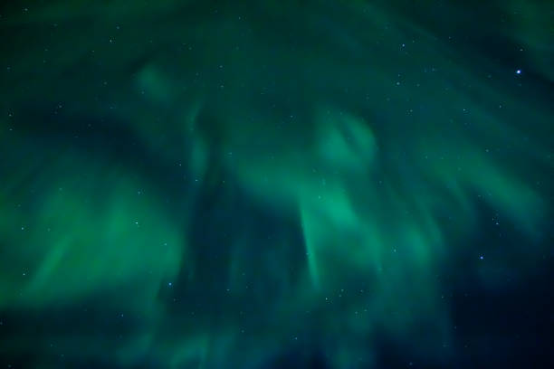 istock Aurora borealis viewed from underneaht it, Iceland 651497582