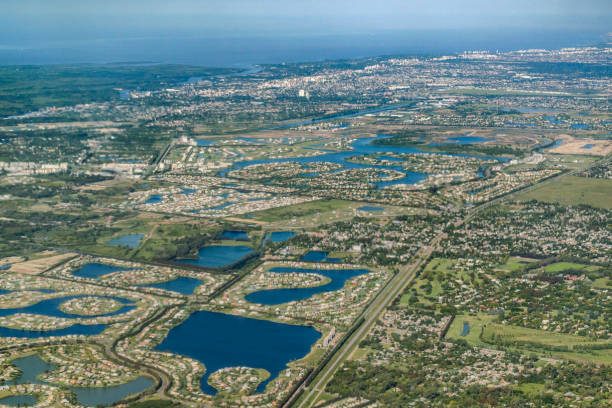 istock Buenos Aires Aerial View from Window Plane 651511764