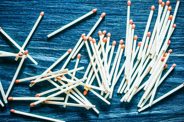 istock Pile of matches 651627086