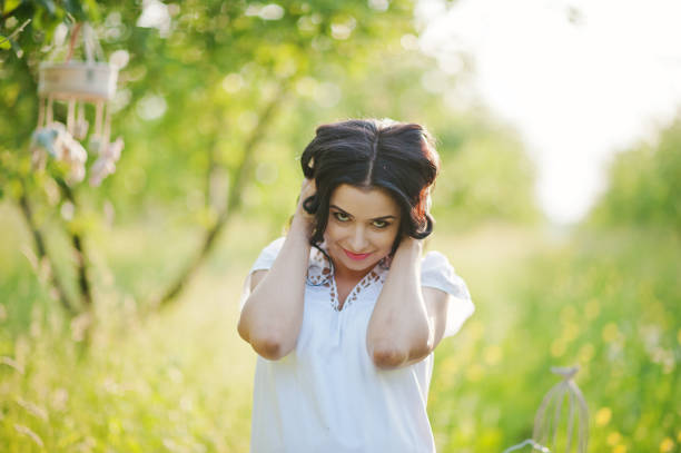istock Pregnant gorgeous brunette woman 651641126