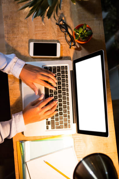 istock Woman working on laptop 651670010