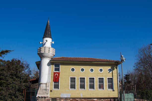 istock Minaret of Ottoman Mosques in view 651730230