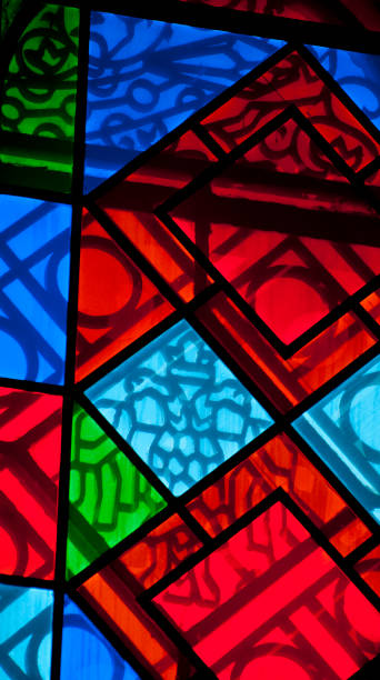istock Church glass mosaic 651745626