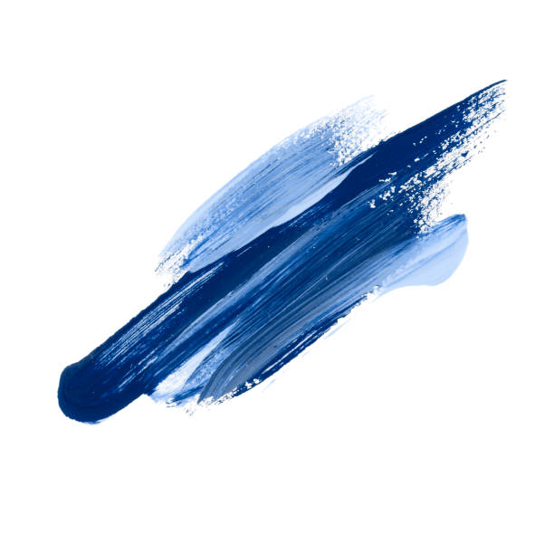 istock abstract color paint stroke. hand drawn acrylic day brushstroke for background. Dynamic paint stroke for print, card, backdrop 651764466