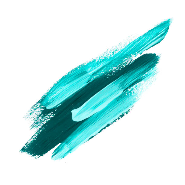istock abstract color paint stroke. hand drawn acrylic day brushstroke for background. Dynamic paint stroke for print, card, backdrop 651764484