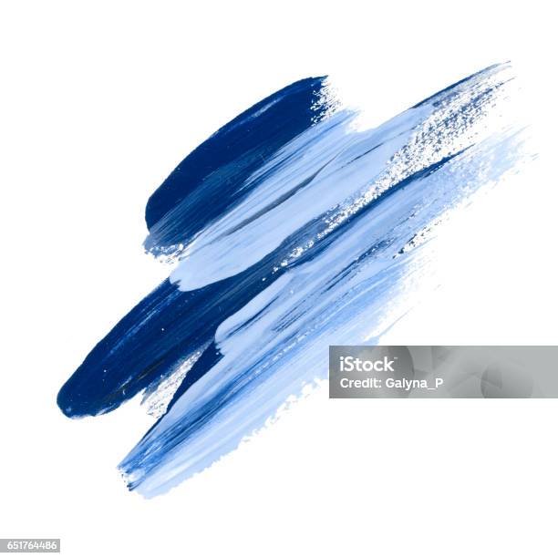 Abstract Color Paint Stroke Hand Drawn Acrylic Day Brushstroke For Background Dynamic Paint Stroke For Print Card Backdrop Stock Photo - Download Image Now