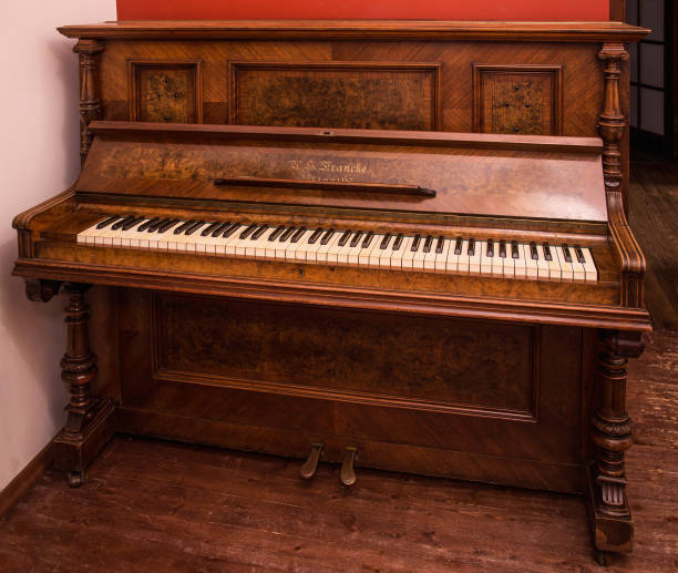 istock beautiful old German piano 651779388