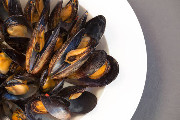 istock Italian cuisine. Mussels 651812640