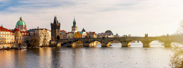istock Charles Bridge (Karluv Most) and Lesser Town Tower, Prague, Czech Republic 651851826