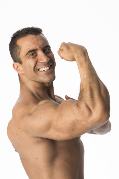 istock Portrait of Muscular Man 651870024