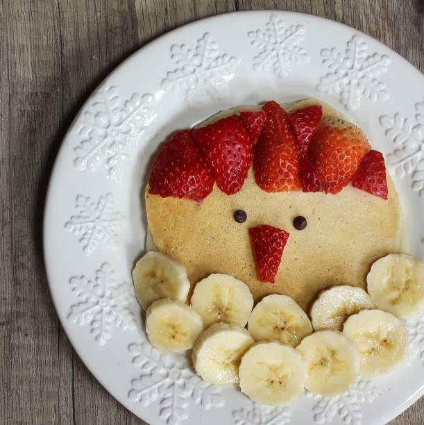 istock Christmas Kids  Breakfast santa Pancakes 651890044