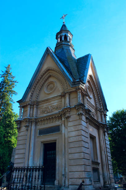 istock chapel in Lychakiv Cemetery in Lviv 651970368