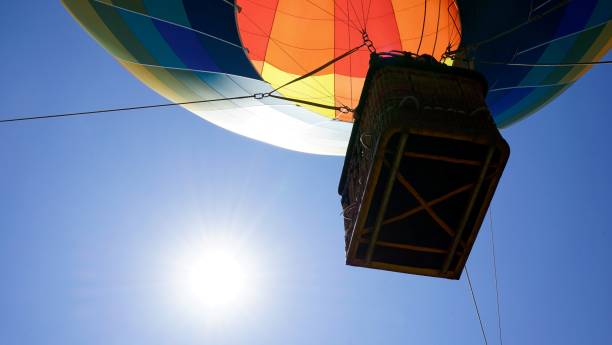 istock The balloon rising to the sky 651974046