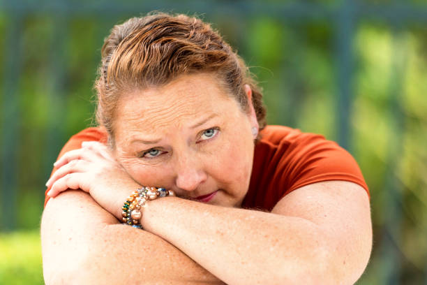 istock Concerned serious mature woman 652007656