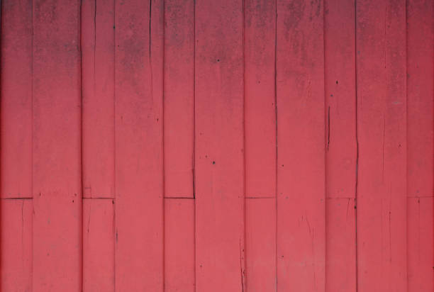istock Grunge red wooden wall 652115948