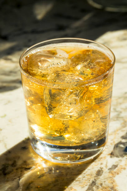 istock Refreshing Alcoholic Scotch and Soda 652119116