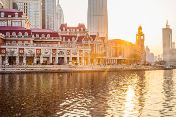 istock River And Modern Buildings Against Sky 652119236