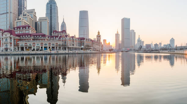 istock River And Modern Buildings Against Sky 652121450