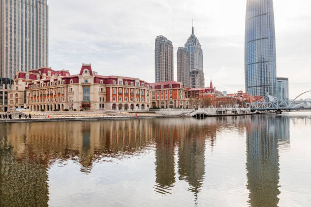 istock River And Modern Buildings Against Sky 652121878