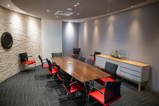 istock View of interior of conference room 652127704