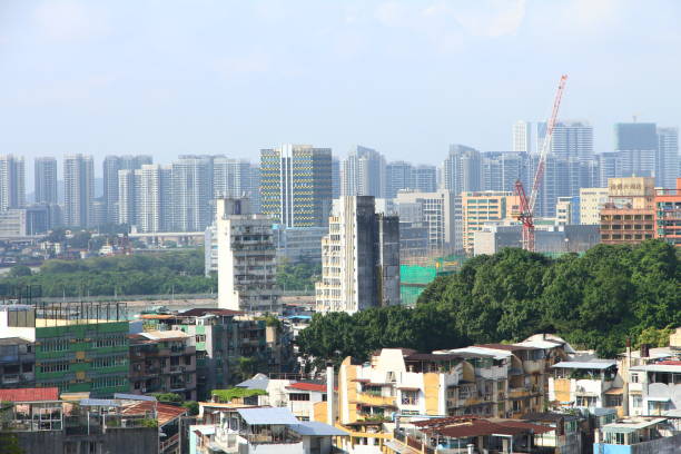 istock Bird’s Eye View of Macau 652130956
