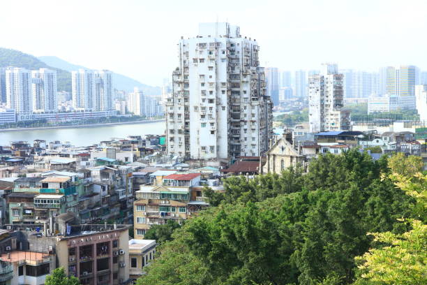 istock Bird’s Eye View of Macau 652130982