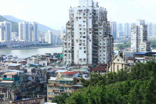 istock Bird’s Eye View of Macau 652130992