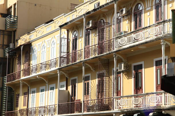 istock Portuguese Buildings in Macau 652131038