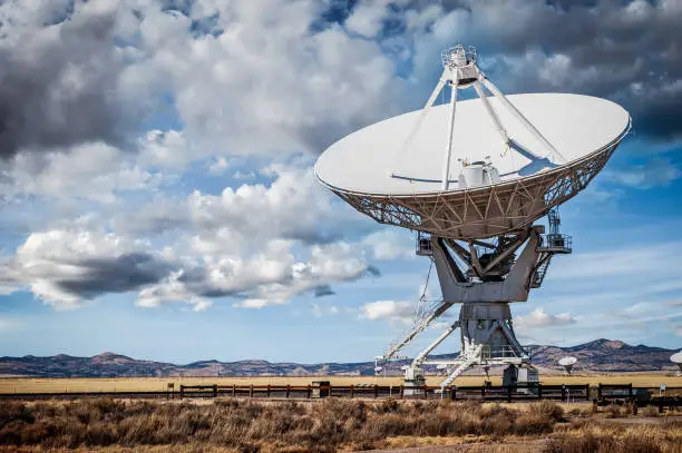 Photo of Very Large Array radio telescope, New Mexico