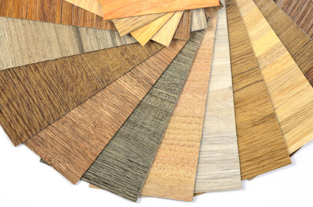 istock Samples of vinyl and laminate wooden pattern 652141248