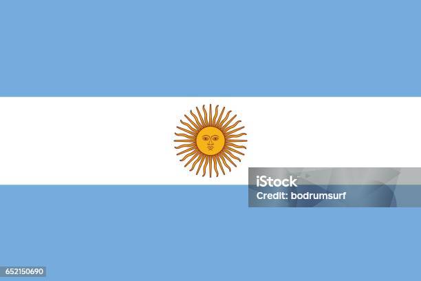 Argentina Stock Illustration - Download Image Now - Argentina, Argentinian Flag, Flag