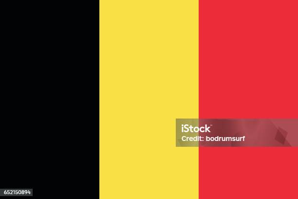 Belgia - Stockowe grafiki wektorowe i więcej obrazów Flaga Belgii - Flaga Belgii, Belgia, Flaga