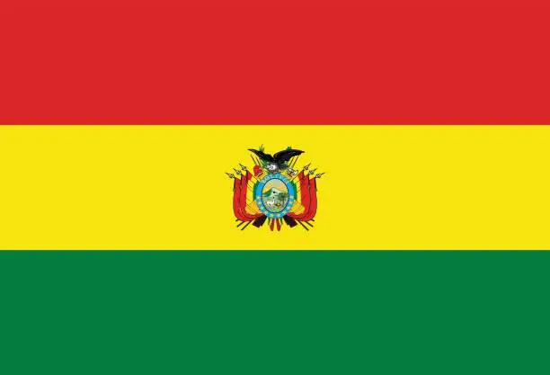 Vector illustration of Bolivia