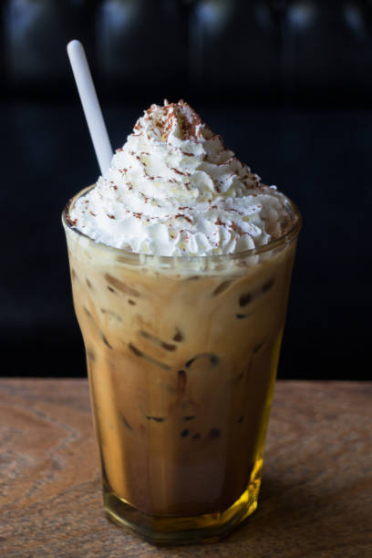 istock Iced Coffee With Whipped Cream On Top 652165842