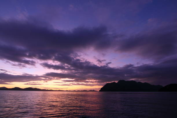 istock Philippines Palawan Coron Island sunset on board 652171168