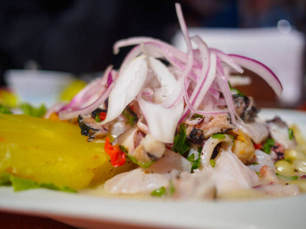 istock Varied fishes ceviche, a typical meal of Peru 652196608