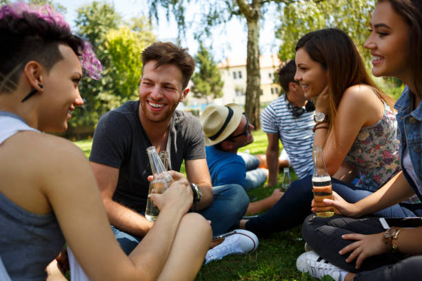 istock Friends having fun outdoor 652202576