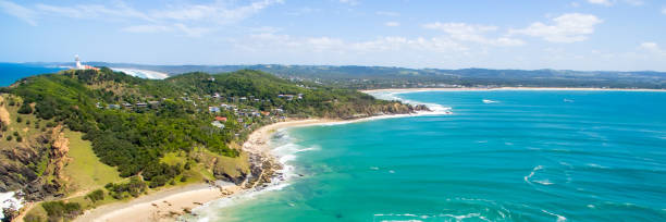 istock An aerial view of Byron Bay lighthouse 652218046