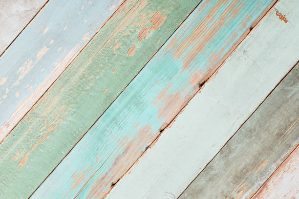 Colorful wood background,Wooden wall texture